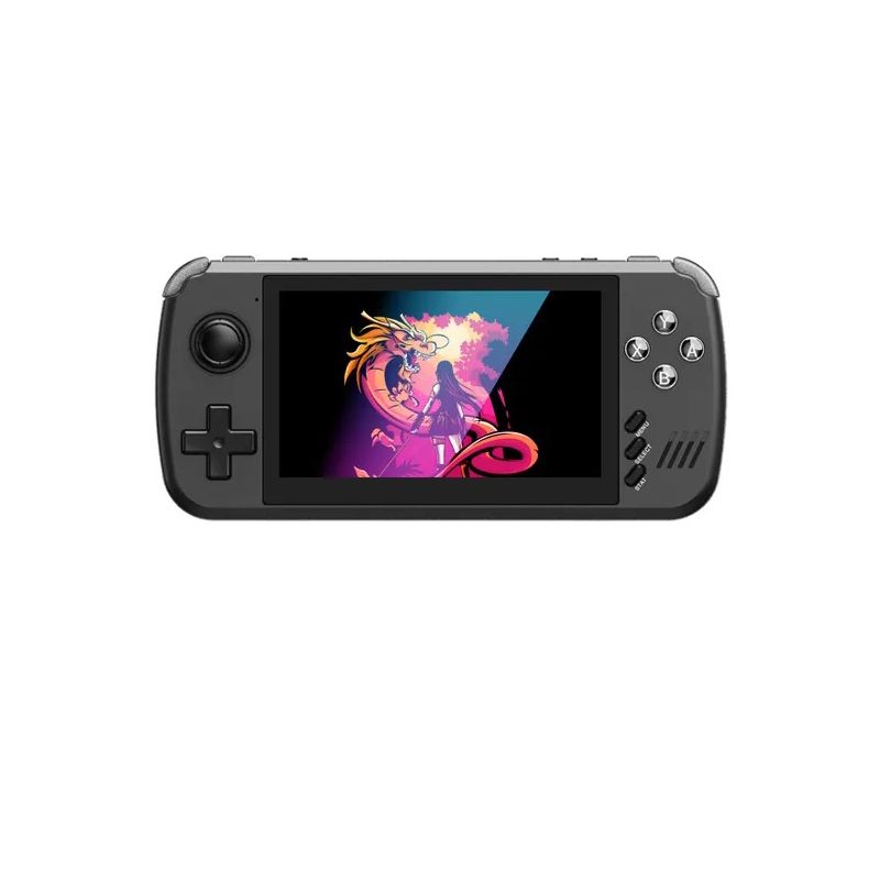 Entdecken Sie POWKIDDY X39pro tragbare Videospielkonsole 4,3 Zoll IPS großer Bildschirm Retro-Spiele PS1-Unterstützung