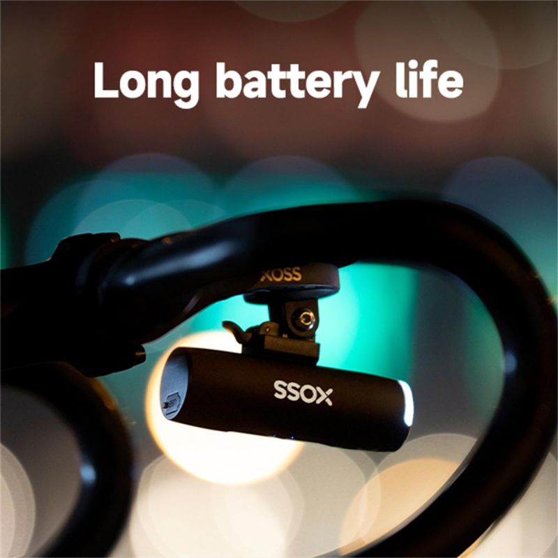 XOSS Fahrradlicht XL-800 MTB Frontlampe LED Licht 800Lm wasserdicht USB wiederaufladbar mit 5 Beleuchtungsmodi