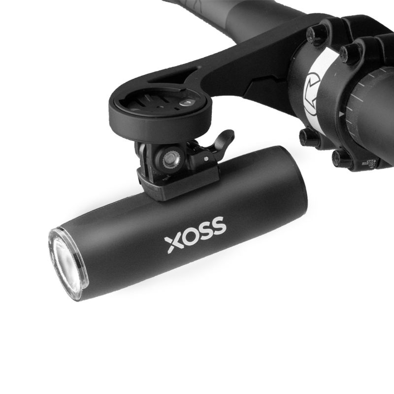 XOSS XL-400 Fahrradlicht Scheinwerfer 400 Lumen wasserdicht USB wiederaufladbar Rennradlampe für MTB Abenteuer