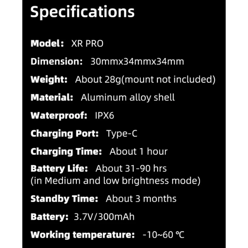 Entdecken Sie das XOSS XR Pro Fahrradrücklicht mit automatischer Bremserkennung wasserdichtes Design und LED-Aufladung