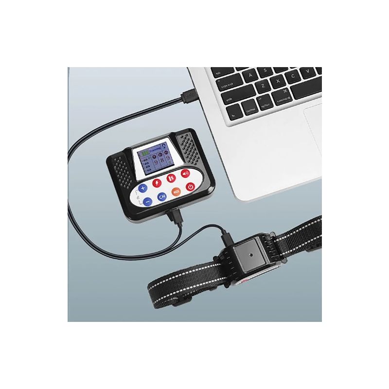 Pet Drahtloser Elektronischer Zaun mit Farbbildschirm Hundetrainer Sicheres Hundetraining Gerät für Haustiere