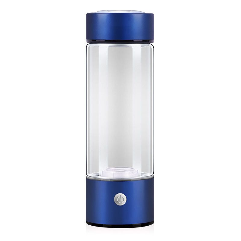 Tragbarer Wasserstoffgenerator Wasserbecher 420 ml Borosilikatglas für Gesundheit Zellgesundheit und Flüssigkeitszufuhr