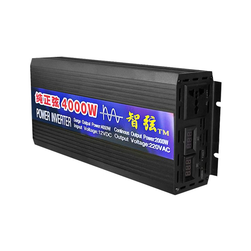 Reiner Sinus Wechselrichter 2000W 3000W 4000W Tragbar mit LED-Anzeige für Mobilanwendung und Solaranwendung