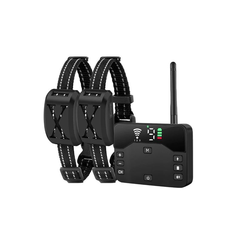 Innovativer Drahtloser Hunde-Elektrozaun und Elektroschocker-Trainingshalsband mit Fernbedienung für sicheres Training