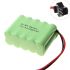 Umweltfreundliche 12V AA 1800mAh Ni-MH Batterie mit SM-Stecker für Spielzeuge und Geräte hohe Kapazität