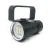 UV Tauchtaschenlampe QH14 QH27 LED mit 20000 Lumen für Abenteuer Unterwassererforschung Aluminiumlegierung