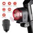 ANTUSI A8 Rennrad Diebstahlwarnschloss integrierter Alarm Sichtbarkeit Fahrradsicherheit LED-Rücklicht 700mAh