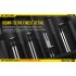 Nitecore D4 Digicharger intelligentes Laden LCD-Anzeige kompatibel mit Li-Ion 18650 14500 Ni-MH Batterien