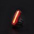 USB-wiederaufladbares Fahrradrücklicht LED-Fahrradrücklicht mit COB-Lampentechnologie langlebige Batterie
