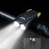 Fahrradlichter 2x T6 2400 Lumen LED Fahrradlichtfront USB wiederaufladbar für maximale Sichtbarkeit und Sicherheit