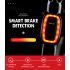MEILAN X6 Smart Fahrrad Rücklicht für Radfahrersicherheit Intelligente Bremserkennung USB Wiederaufladbar LED