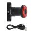 MEROCA MX2 Smart-Sensor-Bremsrücklicht Fahrradsicherheitslicht mit COB-LED Mountainbike USB-Aufladung