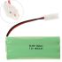 RC Akku 7.2V 1800mAh Ni-MH AA, Spielzeugauto Batterie, Modellbau Akku, großer weißer Stecker