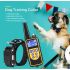 800m Elektrischer Hunde-Trainingskragen Wasserdichter Wiederaufladbares Hundehalsband mit LCD-Display