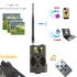 HC-300M Trail-Kamera 12MP 1080P Nachtsicht Infrarot Naturbeobachtung mit Bewegungserkennung Tierüberwachung