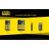 NITECORE NL2140HP 21700 4000mAh Li-Ion Batterie langlebig für Hochstromgeräte Gaming LED-Taschenlampen