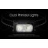 NITECORE NU25 UL leichte Stirnlampe 400 Lumen wiederaufladbar USB-C Dual Beam optimal für Outdoor-Abenteuer