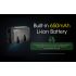 NITECORE NU25 UL leichte Stirnlampe 400 Lumen wiederaufladbar USB-C Dual Beam optimal für Outdoor-Abenteuer