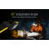 NITECORE HU2000 USB-C wiederaufladbare LED-Stirnlampe 2000 Lumen für Outdoor-Abenteuer leichte und komfortabel