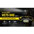 Nitecore HC75 USB-C Stirnlampe 3000 Lumen zoombare Stirnlampe für Nachtcamping und Wandern duale Strahlen