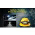 Nitecore HC75 USB-C Stirnlampe 3000 Lumen zoombare Stirnlampe für Nachtcamping und Wandern duale Strahlen