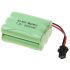 Ni-MH 7,2V 800mAh Akku Pack, wiederaufladbare 3A Batterie mit SM-Stecker für Spielzeugauto, langlebig