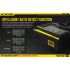 Nitecore D4 Digicharger intelligentes Laden LCD-Anzeige kompatibel mit Li-Ion 18650 14500 Ni-MH Batterien