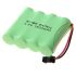 UMWELTFREUNDLICHE 4,8V AA WIEDERAUFLADBARE BATTERIE 1800MAH SM-STECKER HOHE KAPAZITÄT FÜR SPIELZEUG UND FERNBEDIENUNGEN