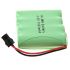 UMWELTFREUNDLICHE 4,8V AA WIEDERAUFLADBARE BATTERIE 1800MAH SM-STECKER HOHE KAPAZITÄT FÜR SPIELZEUG UND FERNBEDIENUNGEN
