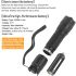 UltraFire 940nm LED-IR-Taschenlampe mit einstellbarem Fokus unsichtbares Infrarotlicht Wildtierbeobachtungen