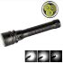 UltraFire Unterwasser-Taschenlampe Schwarz wasserdicht 100m Tauchen 6000LM Helligkeit langlebig 3 x XML T6 LED