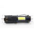 Leistungsstarke SK68 XML-Q5 tragbare Mini-Zoom-Taschenlampe mit robustem Aluminiumgehäuse für Abenteurer