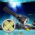 UltraFire LED Taschenlampe 8000 Lumen tauchen wasserdicht 100m robust Aluminiumlegierung Outdoor Abenteuer