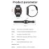 ET550 Smartwatch, Blutzucker, EKG, Körpertemperatur, Blutdruck, Blutsauerstoff, Herzfrequenz, Bluetooth-Anruf, Fitness-Tracker