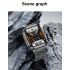 ET550 Smartwatch, Blutzucker, EKG, Körpertemperatur, Blutdruck, Blutsauerstoff, Herzfrequenz, Bluetooth-Anruf, Fitness-Tracker