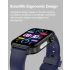 ET570 Smartwatch: Blutzucker- & EKG-Gesundheitsuhr. Herzfrequenz, Blutdruck, Fitness-Tracker, IP68 iOS/Android