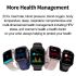 ET570 Smartwatch: Blutzucker- & EKG-Gesundheitsuhr. Herzfrequenz, Blutdruck, Fitness-Tracker, IP68 iOS/Android