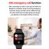 ET570 Smartwatch: Blutzucker- & EKG-Gesundheitsuhr. Herzfrequenz, Blutdruck, Fitness-Tracker, IP68 iOS/Android