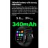 ET570 Smartwatch: Blutzucker- & EKG-Gesundheitsuhr. Herzfrequenz, Blutdruck, Fitness-Tracker, IP68 iOS/Android