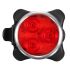HJ-030 USB wiederaufladbare Fahrradleuchte 3 LEDs 4 Modi kompakt wasserdicht starkes Licht Fahrradsicherheit