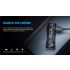 Entdecken Sie die TrustFire MC1 Baton kompakt 1000 Lumen LED Schlüsselanhänger Taschenlampe magnetische Aufladung
