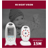 Entdecken Sie den VB601 Funk-Video-Baby-Monitor mit 2.4G Zwei-Wege-Kommunikation und Temperaturüberwachung