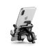 ROCKBROS Telefonhalter Motorrad Fahrrad CNC Aluminiumlegierung Stabil Langlebig Rutschfest Verstellbar Stabil