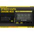 Nitecore D4 Digicharger intelligentes Laden LCD-Anzeige kompatibel mit Li-Ion 18650 14500 Ni-MH Batterien