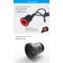 Xlite100 Intelligentes Fahrradrücklicht mit USB Wiederaufladung Superhelles COB LED Sicherheit für Pendeln