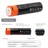 18650 2600mAh Micro USB wiederaufladbare Li-Ion Batterie hohe Energiedichte für Gadgets mit LED Ladeanzeige
