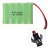 Umweltfreundliche 6V AA 1800mAh Ni-MH Batteriepack mit SM-Stecker für lange Betriebszeit und nachhaltige Nutzung