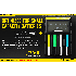 Nitecore D4 Digicharger intelligentes Laden LCD-Anzeige kompatibel mit Li-Ion 18650 14500 Ni-MH Batterien