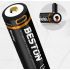 BESTON 18650 3.7V Akku 3500mAh Micro USB wiederaufladbar vielseitige Stromquelle für Outdoor-Aktivitäten