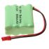 9,6V AAA 800mAh Ni-MH Akkupack umweltfreundlich mit hoher Kapazität für elektronische Geräte und Modellfahrzeuge